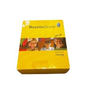 Rosetta Stone Persian level 1 2 3 lot